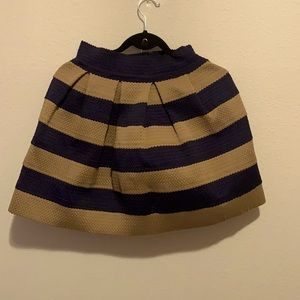 Two toned mini skirt